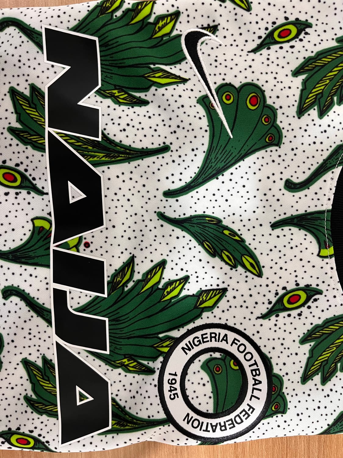 나이키 나이지리아 프리매치 반팔져지 (민트급) 상품이미지7