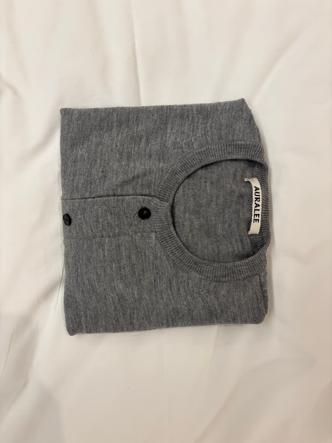 오라리 하드 트위스트 캐시미어 가디건 0사이즈 상품이미지4