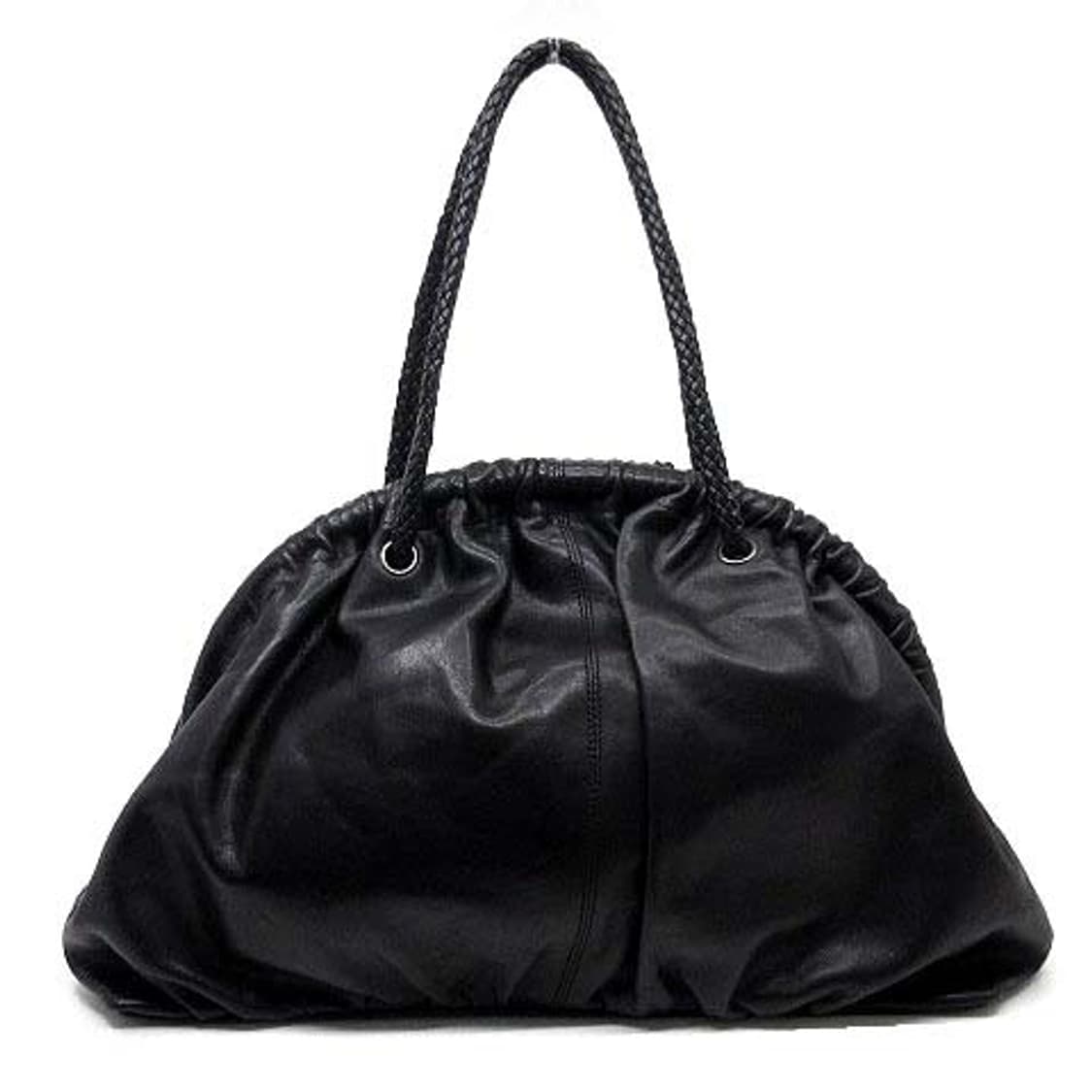 유르겐 렐 가마구치 고트스킨 숄더백 꼼데 요지 스타일 상품이미지1