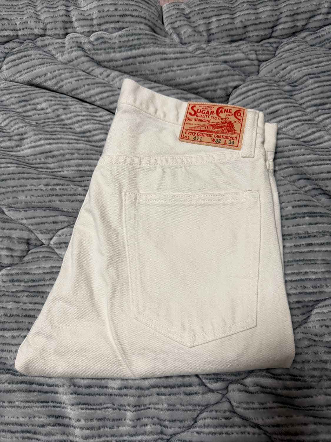 슈가케인 47501 화이트 32사이즈 새제품급 팝니다 상품이미지1