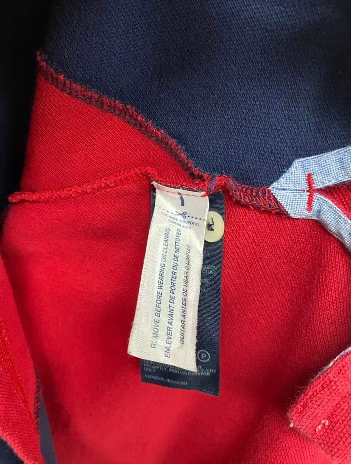 타미힐피거 와펜패치 컬러믹스 카라티 M 상품이미지5