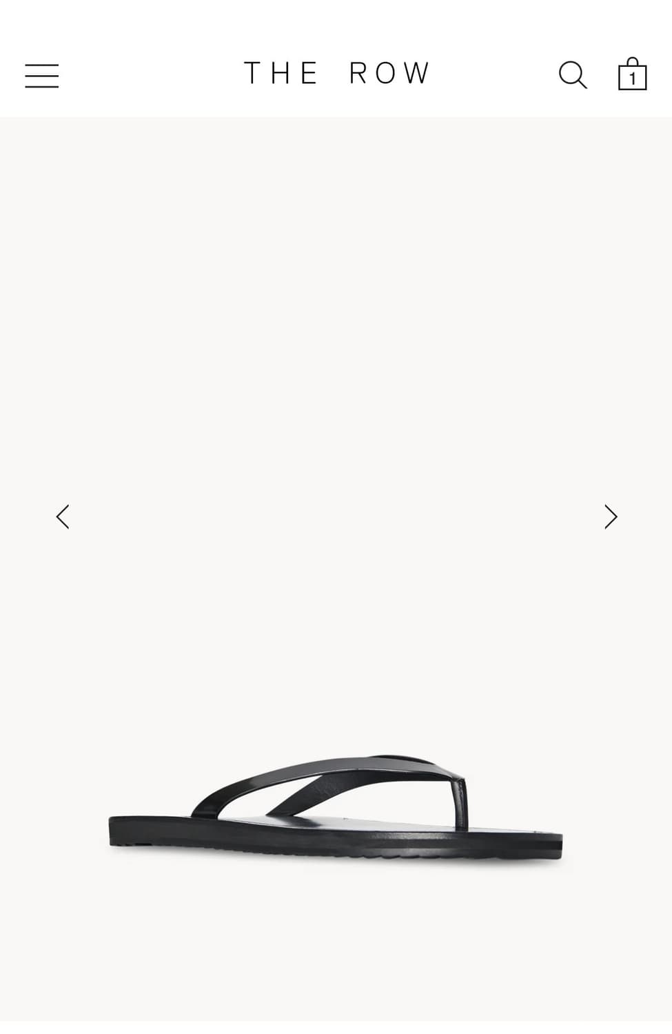 the row city flip flop 더로우 시티 샌들 (쪼리) 상품이미지6