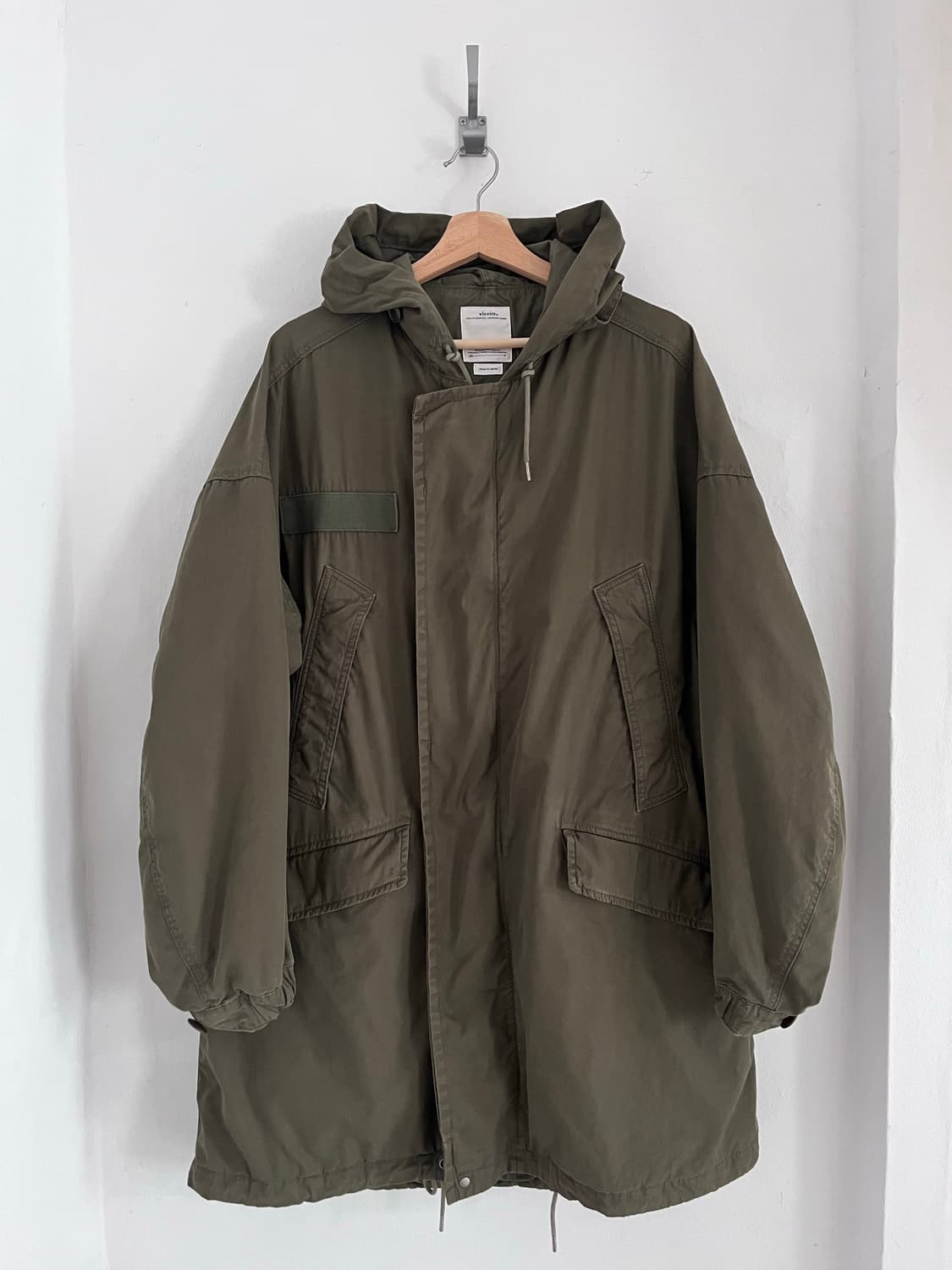 visvim 20ss patterson overcoat olive 상품이미지1