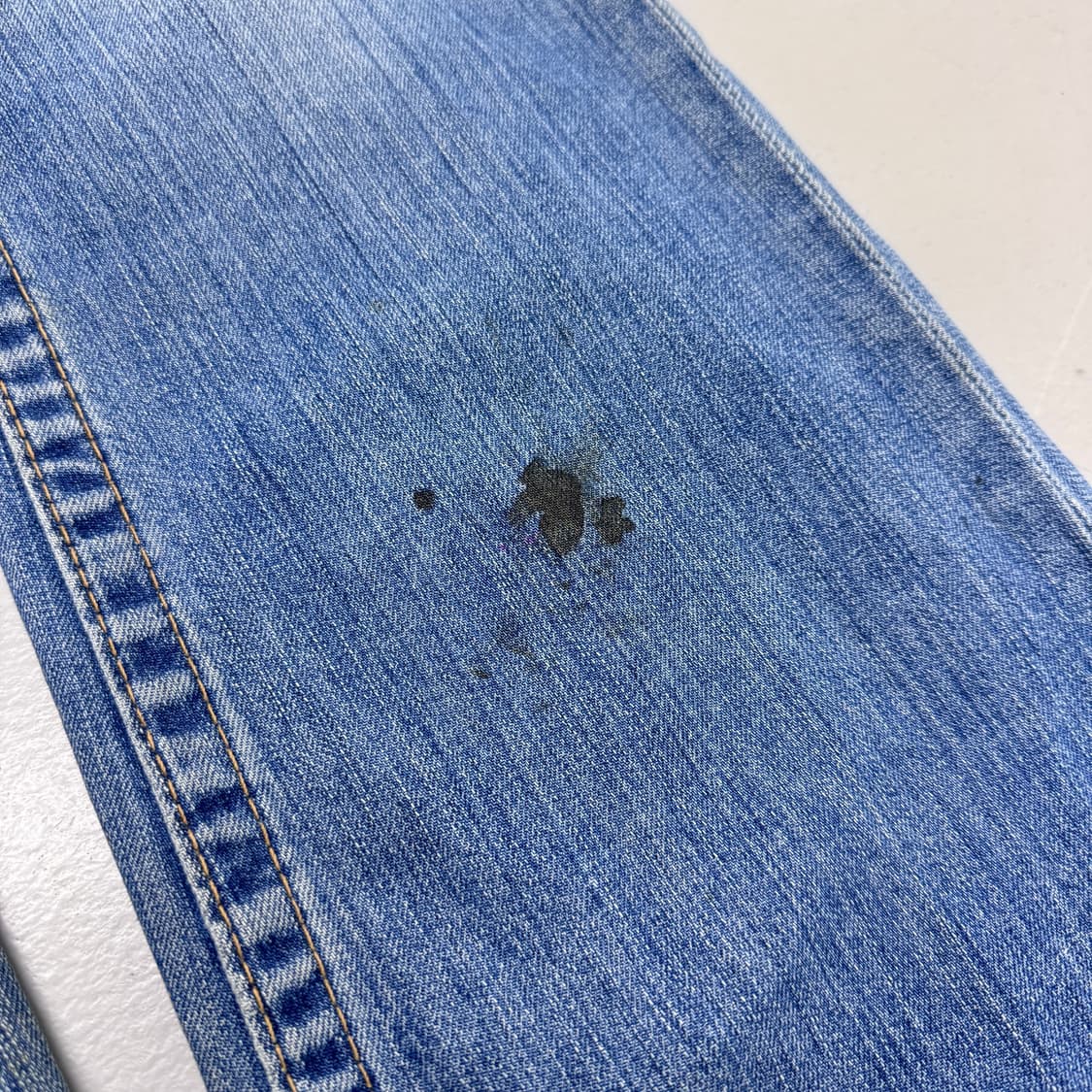 트루릴리전 Y2K 부츠컷 디스트레스드 로우라이즈 데님팬츠 상품이미지9