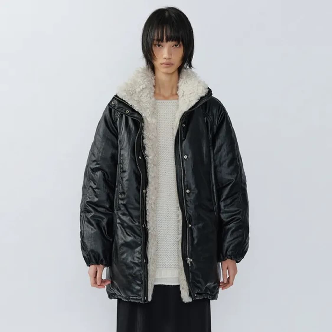 이어닝 퍼 패딩 점퍼 상품이미지1