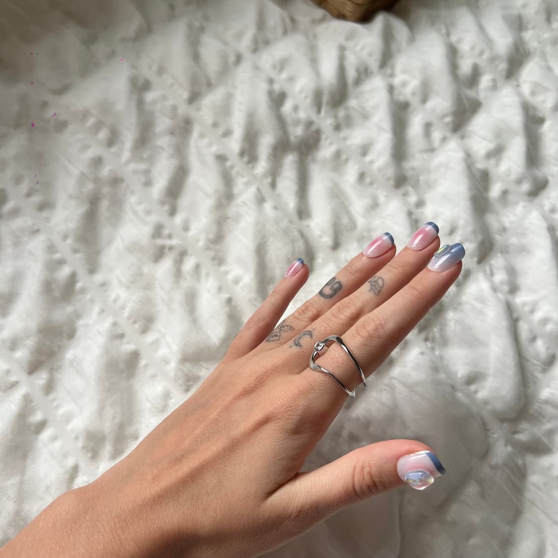 ✨ 실버 크리스탈 포인트 반지 상품이미지7