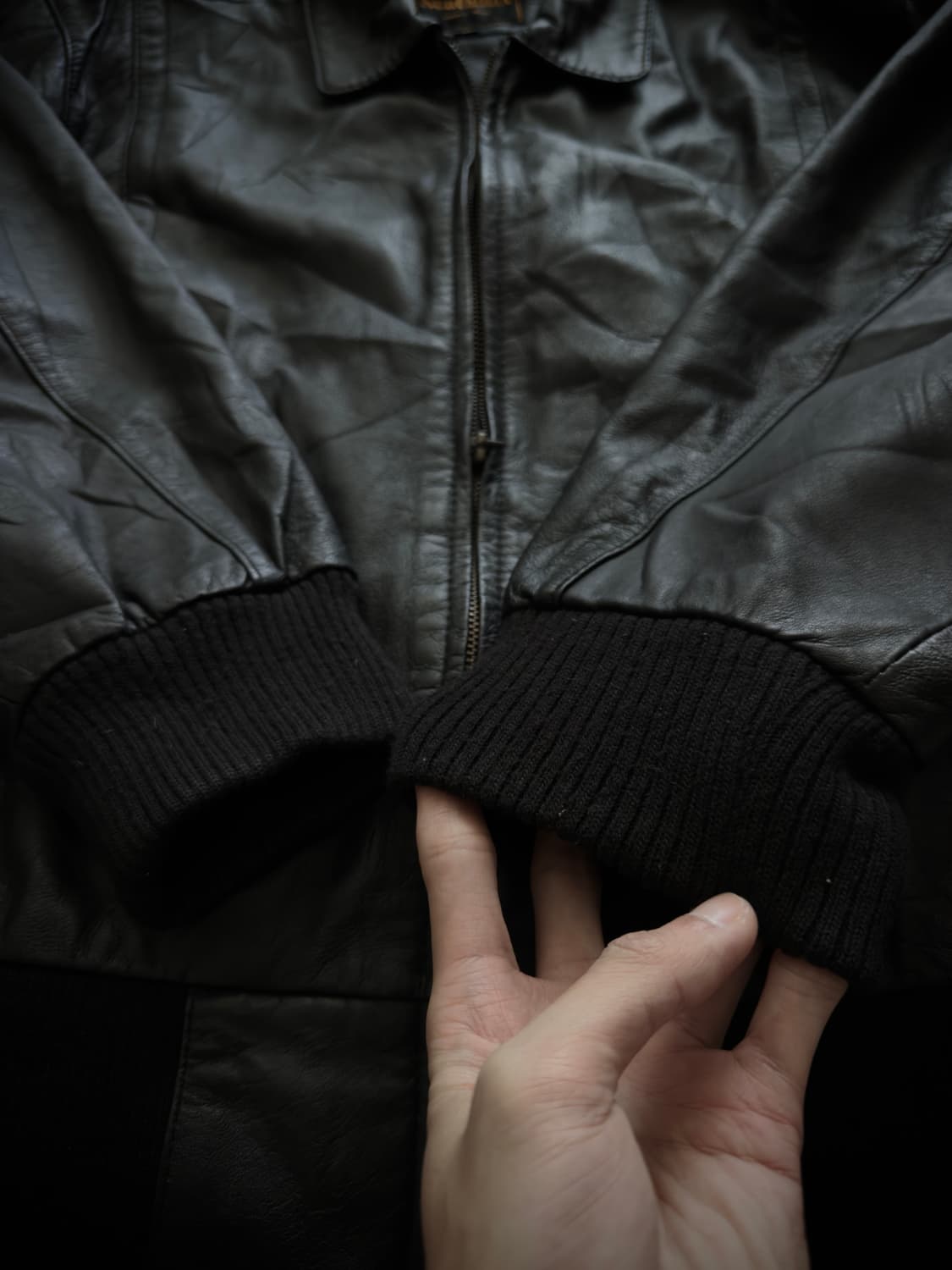 Cow Leather single Rider jacket 상품이미지7