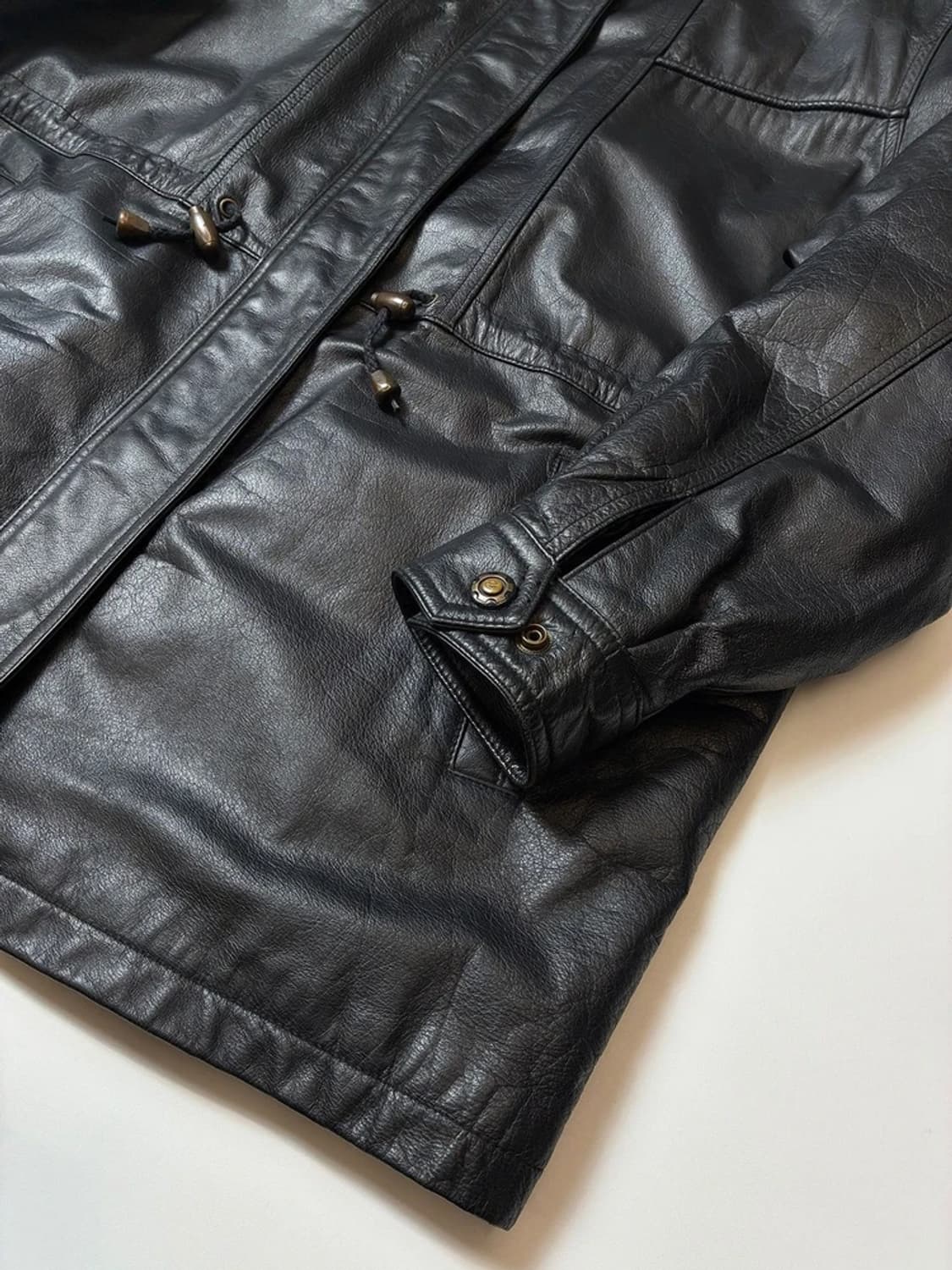 OTT 90's 하프 소가죽 자켓 PN8177 상품이미지5