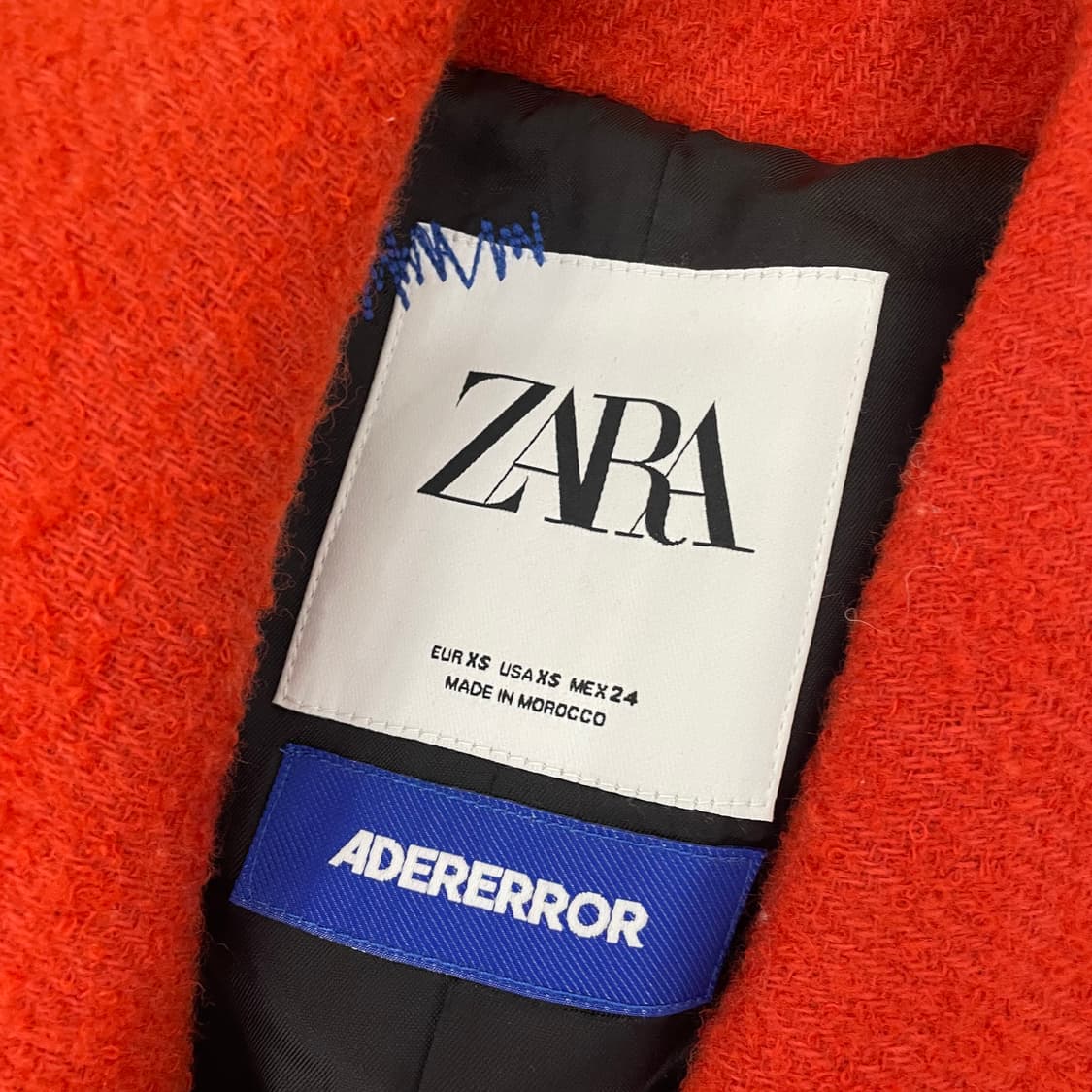 자라 X 아더에러 롱 코트 상품이미지3