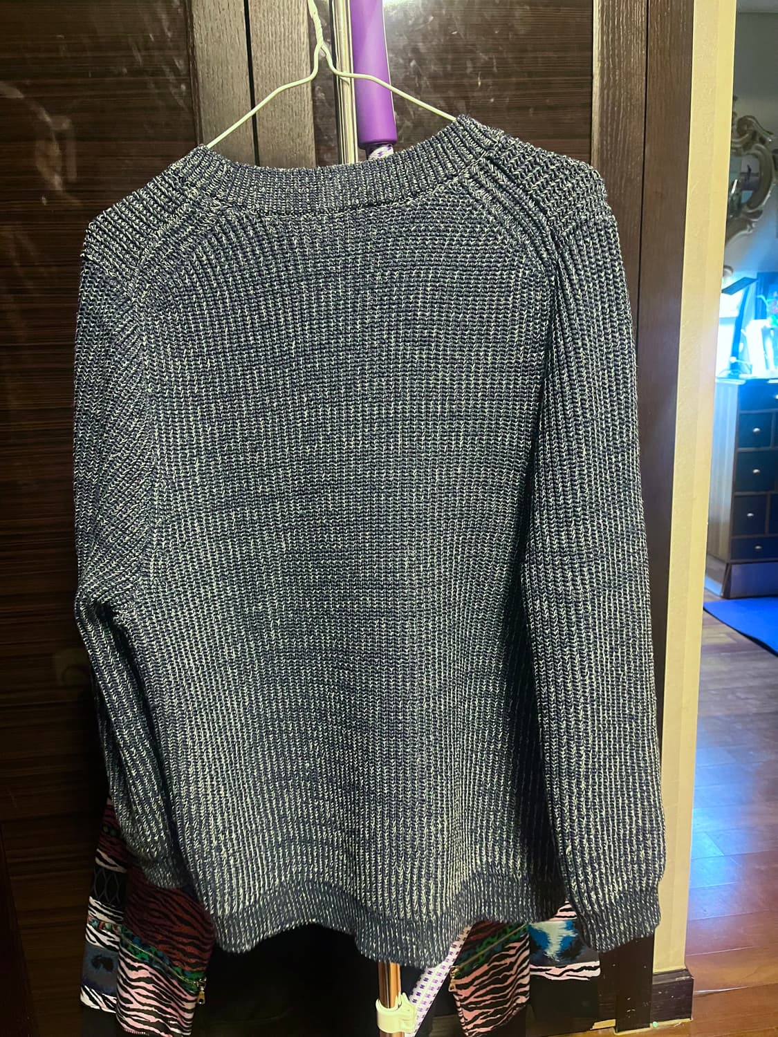 [남성S]코스 니트 더스티블루 상품이미지2