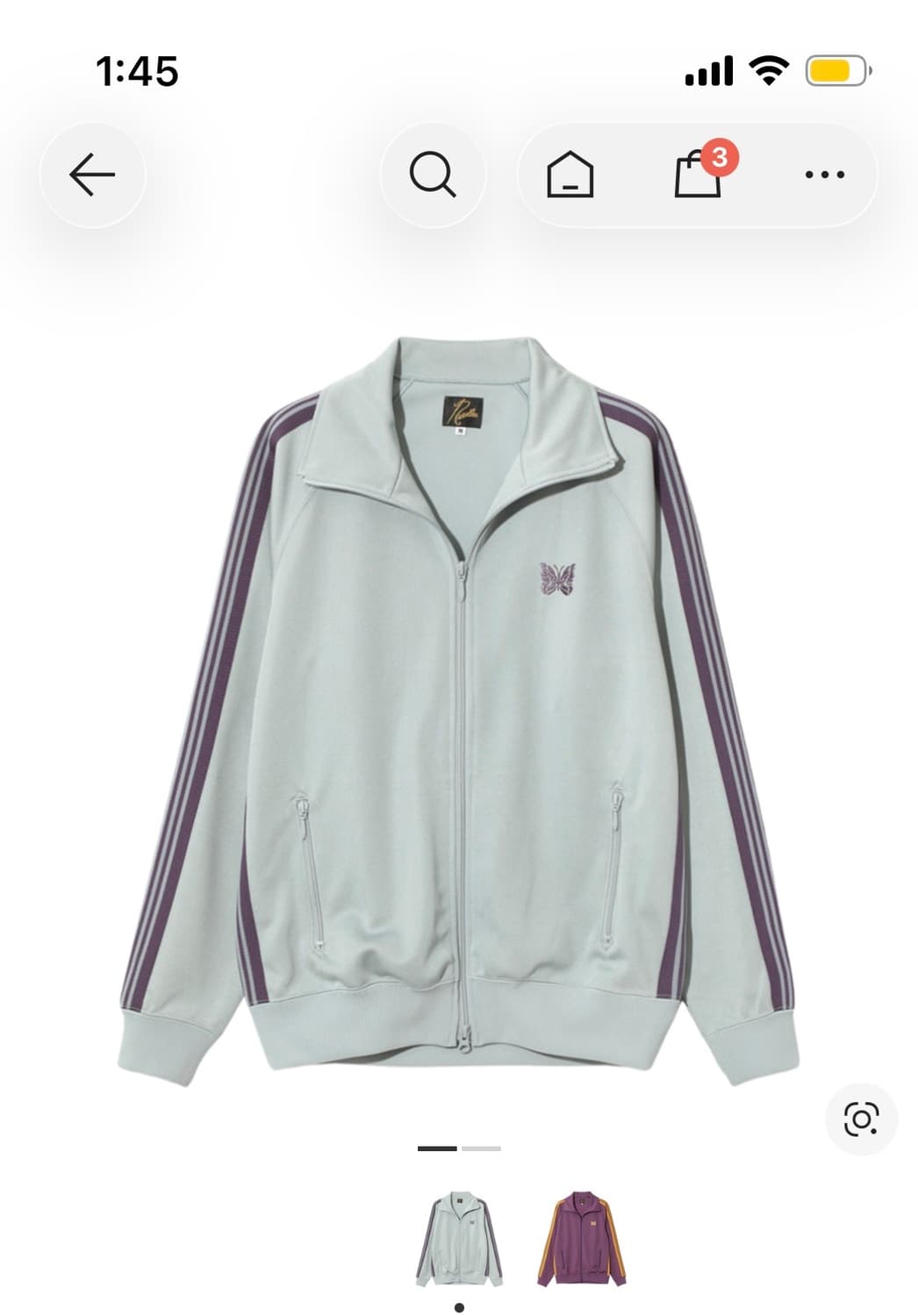 니들스 트랙자켓 L 색소폰 상품이미지1