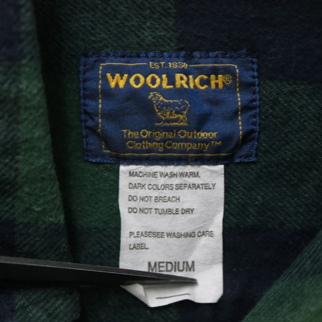 울리치 Y2K 빅 고방 체크 셔츠 61191 상품이미지6