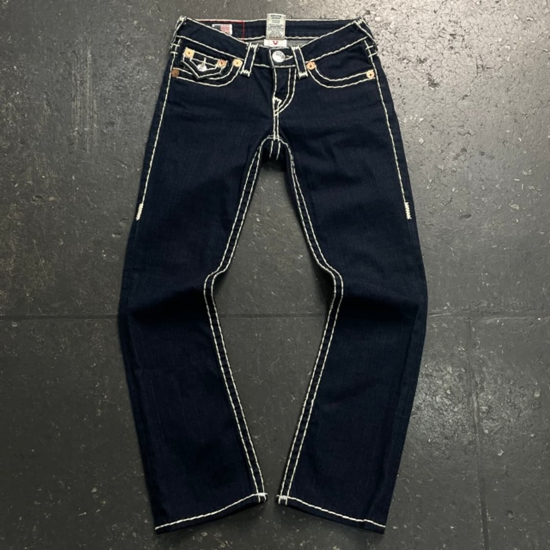 25 트루릴리전 베키 수퍼 티 세미 부츠컷 청바지  상품이미지1