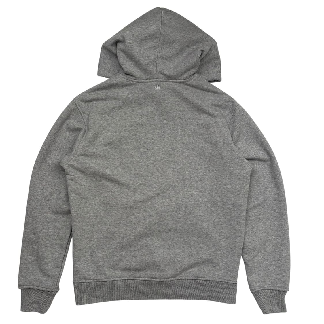 아미 스몰 하트 로고 그레이 후드티 S 상품이미지4