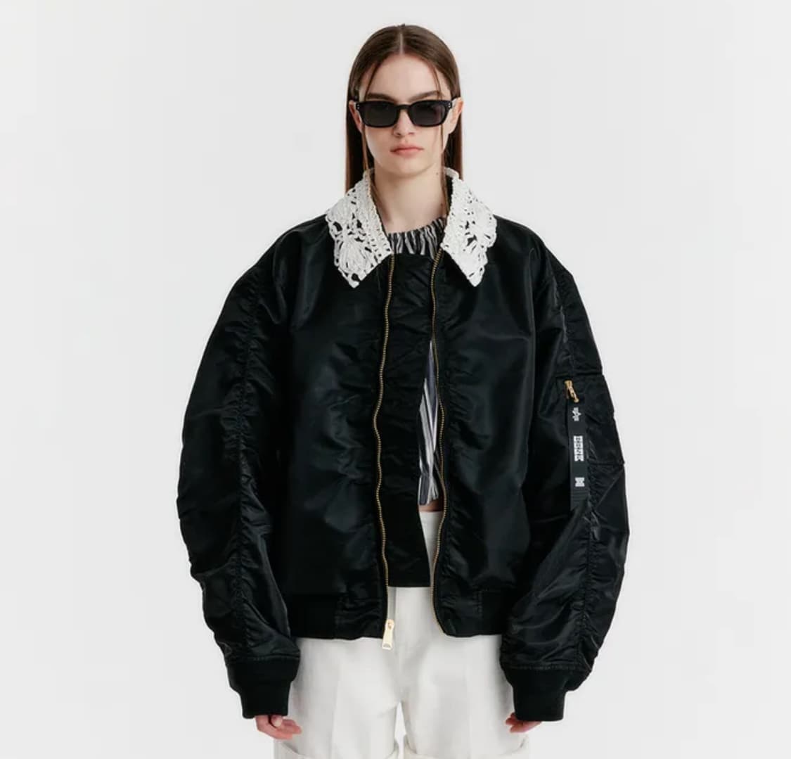 알파인더스트리 eeek 콜라보 MA-1 상품이미지2