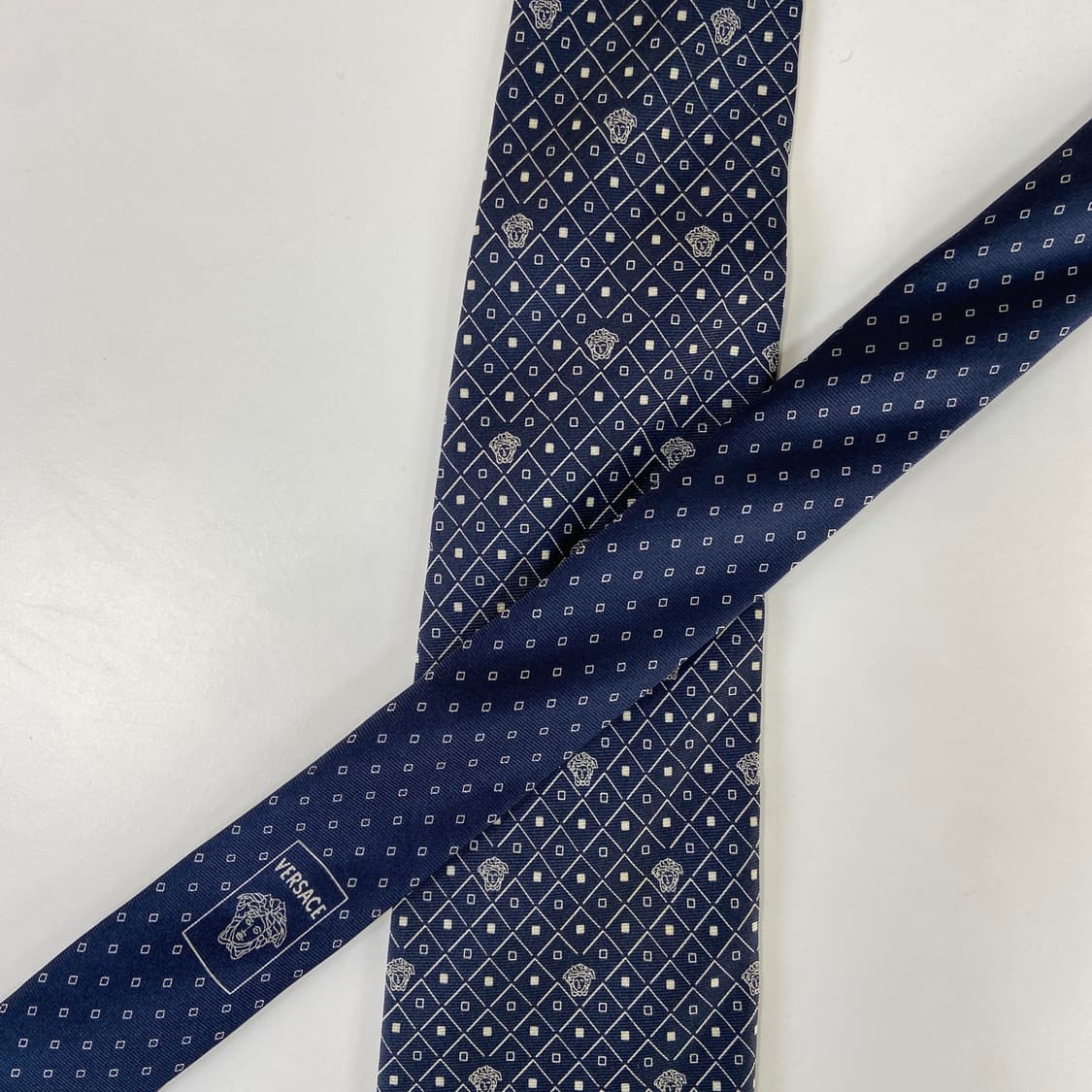 Versace 베르사체 모노그램 정품 명품 넥타이 상품이미지4