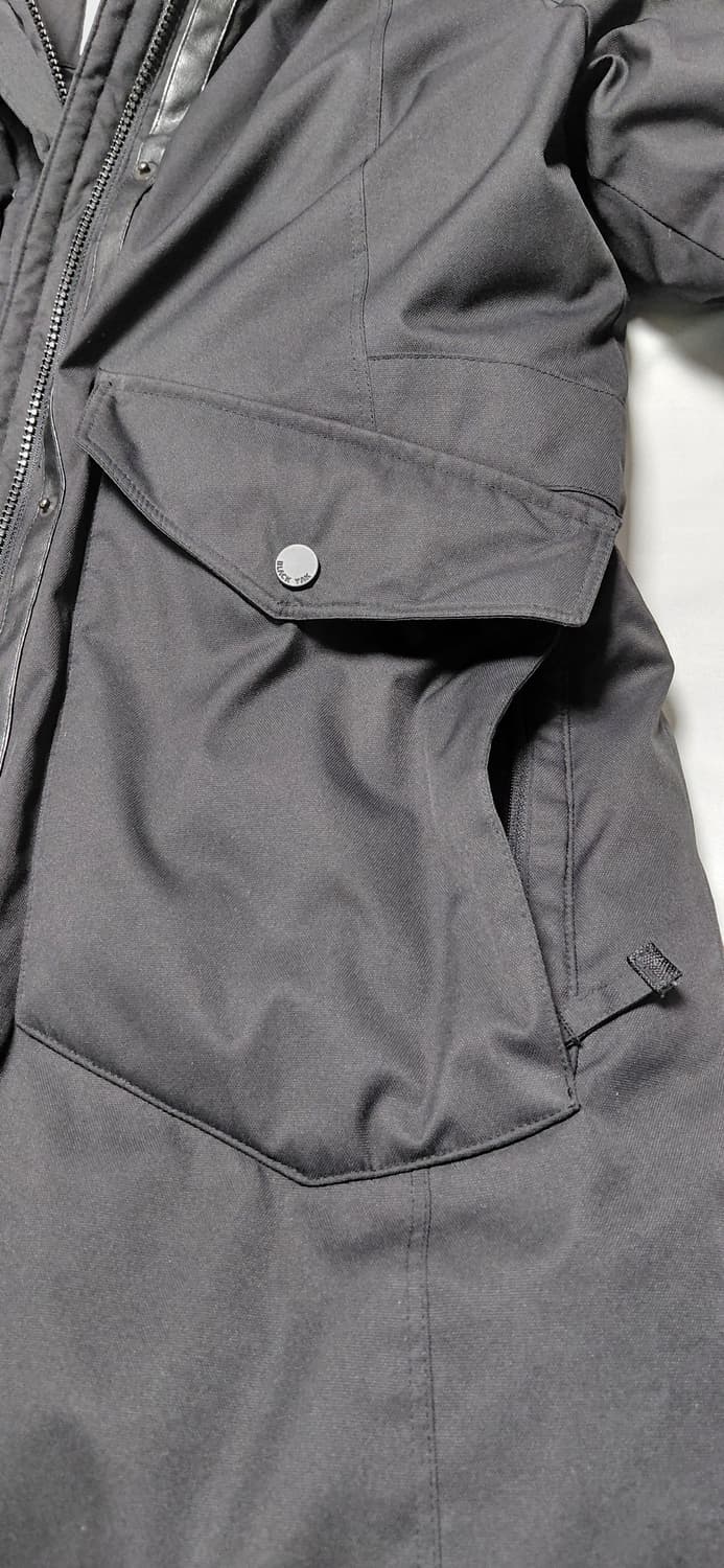 블랙야크 여성 블랙 롱패딩 90 상품이미지3