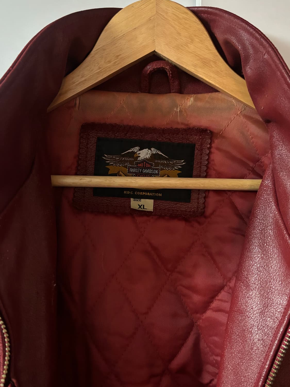 할리 하이넥 소가죽 상품이미지6