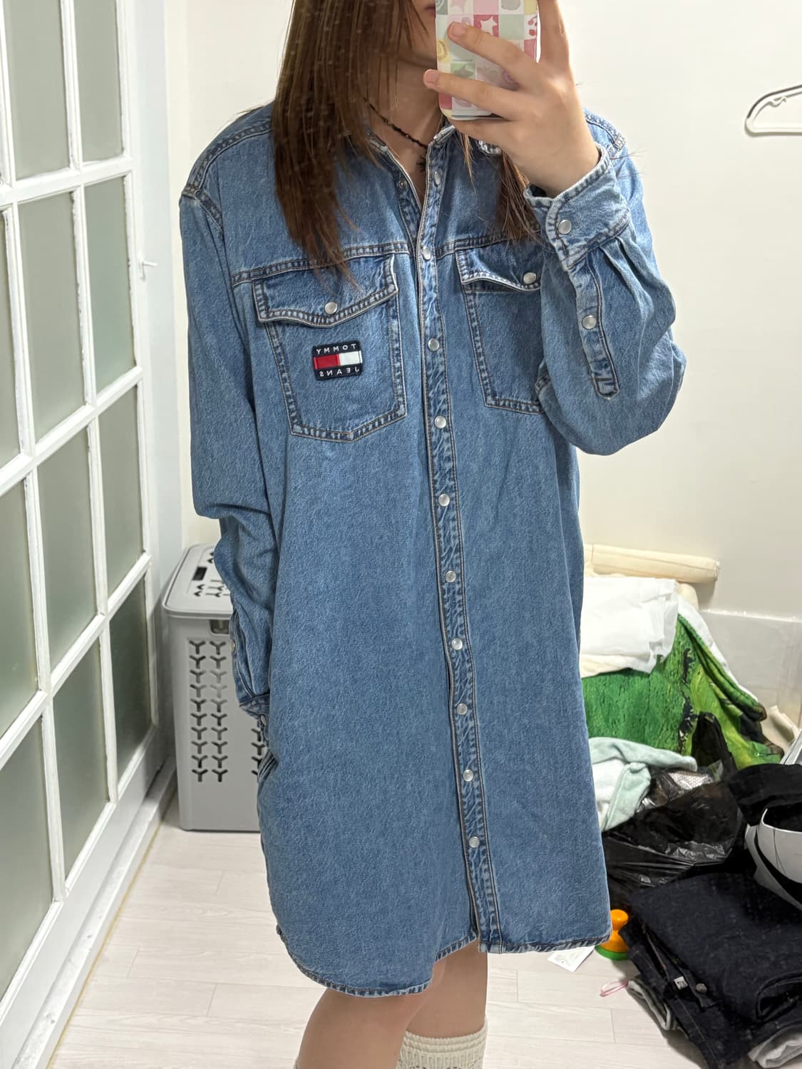 타미진스 데님원피스 상품이미지6
