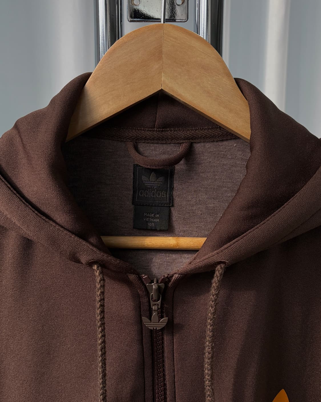 [L]아디다스 후드 플락 감귤 초코 트랙탑 져지 상품이미지6