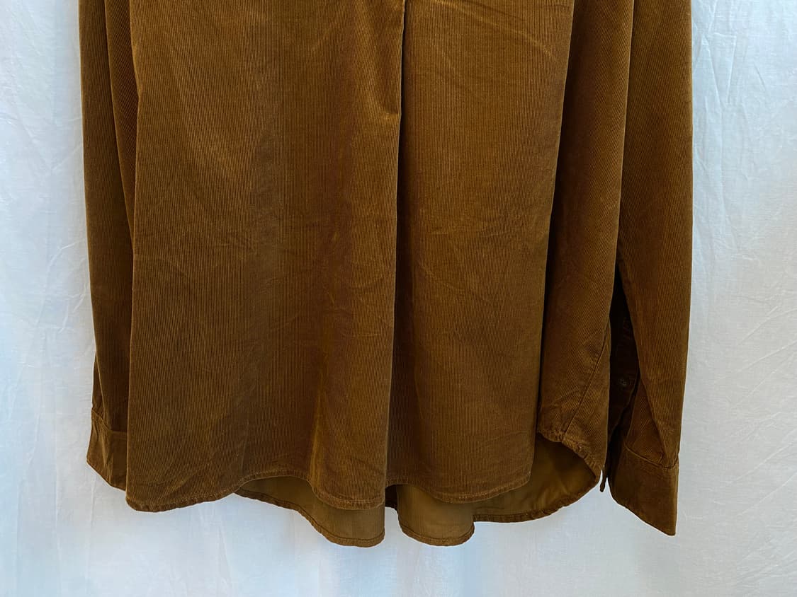 UNIQLO 브라운 코듀로이 셔츠(M) 상품이미지4