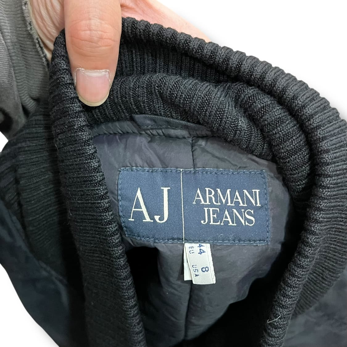  아르마니진스 터틀넥 봄버 자켓 y13906 상품이미지7