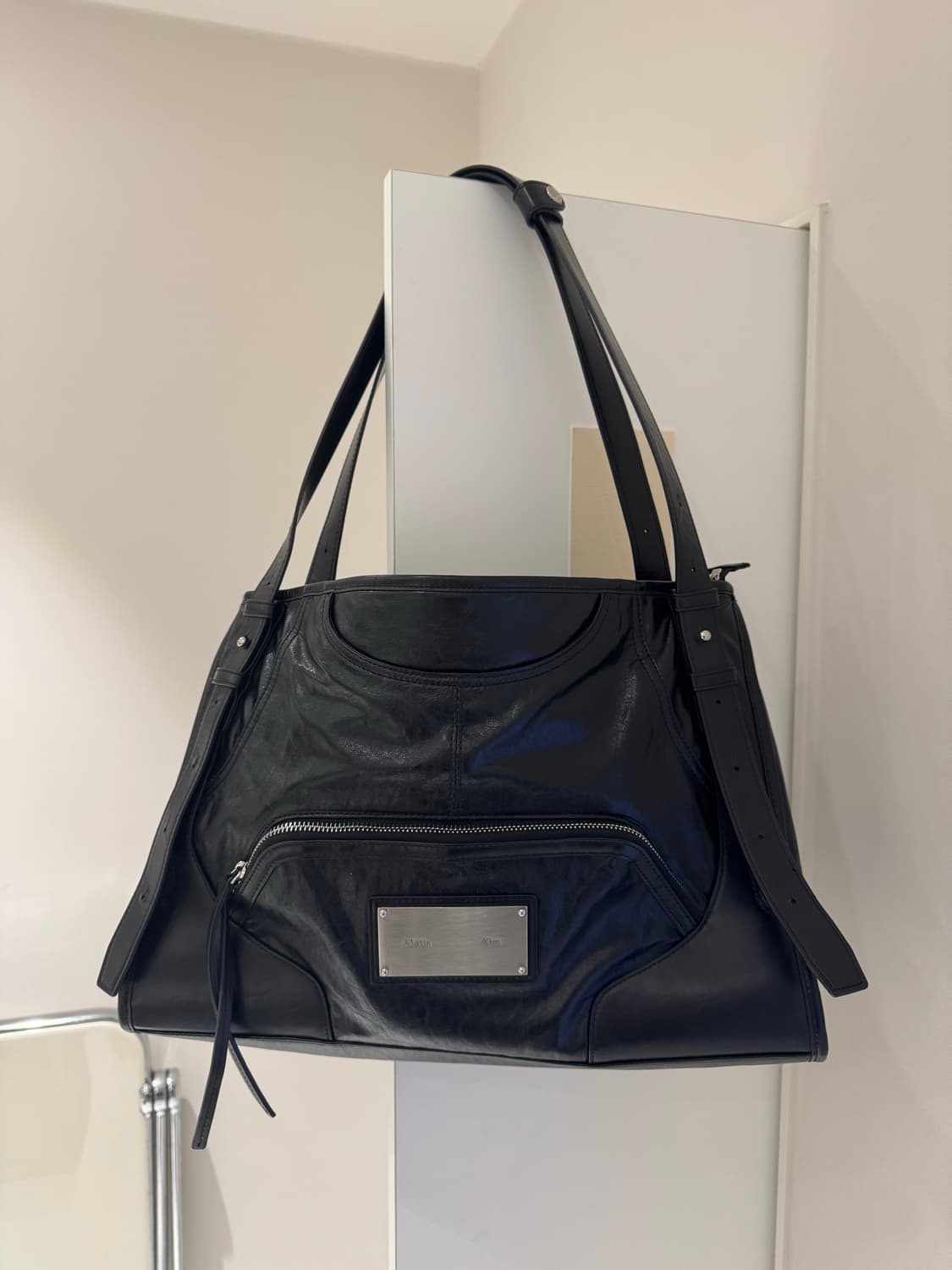 마뗑킴 투웨이 스트랩 스퀘어 백 상품이미지2