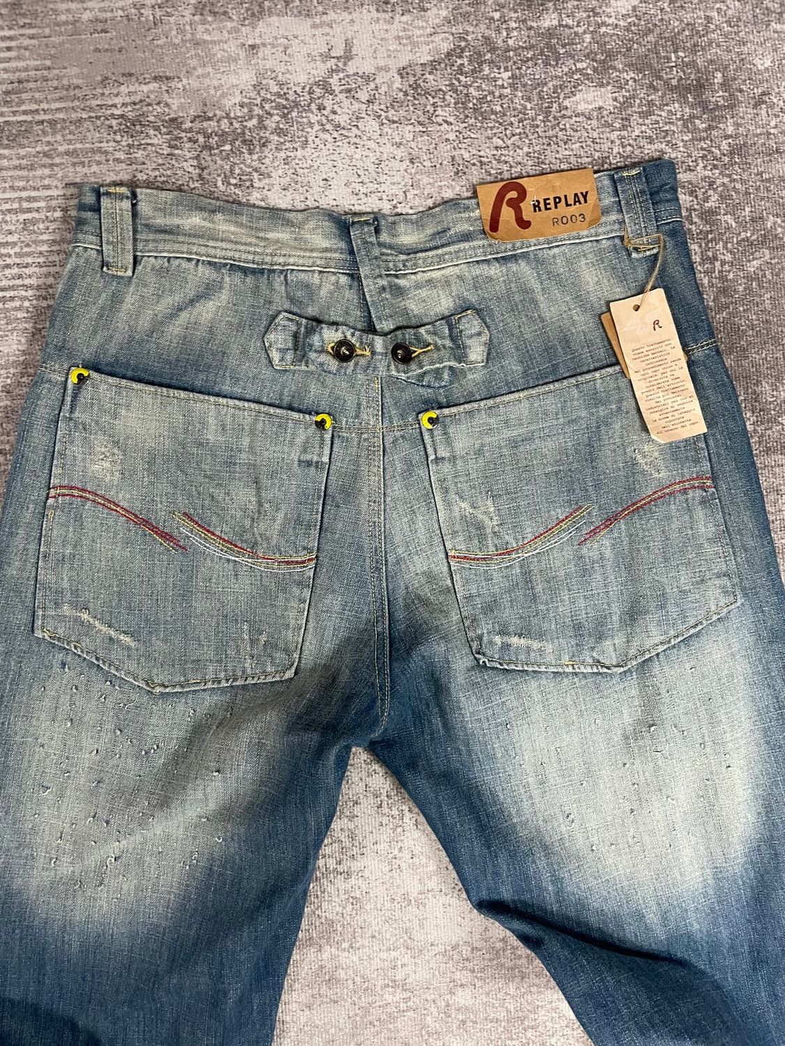 90s REPLAY 빈티지에이징 데님 상품이미지7