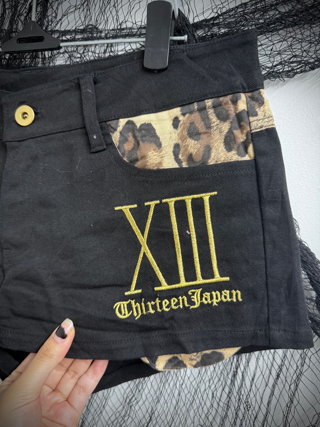 Leopard pattern detailed shorts 상품이미지5