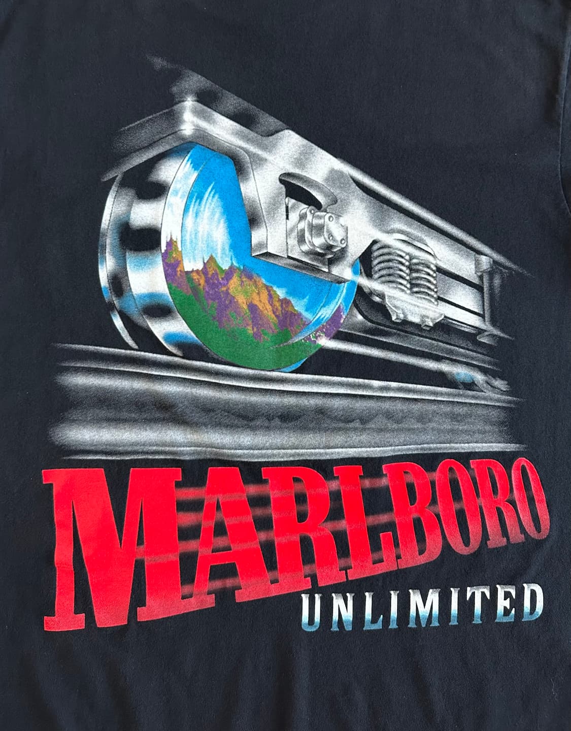 90s 빈티지 말보로 Unlimited Train 티셔츠 상품이미지3