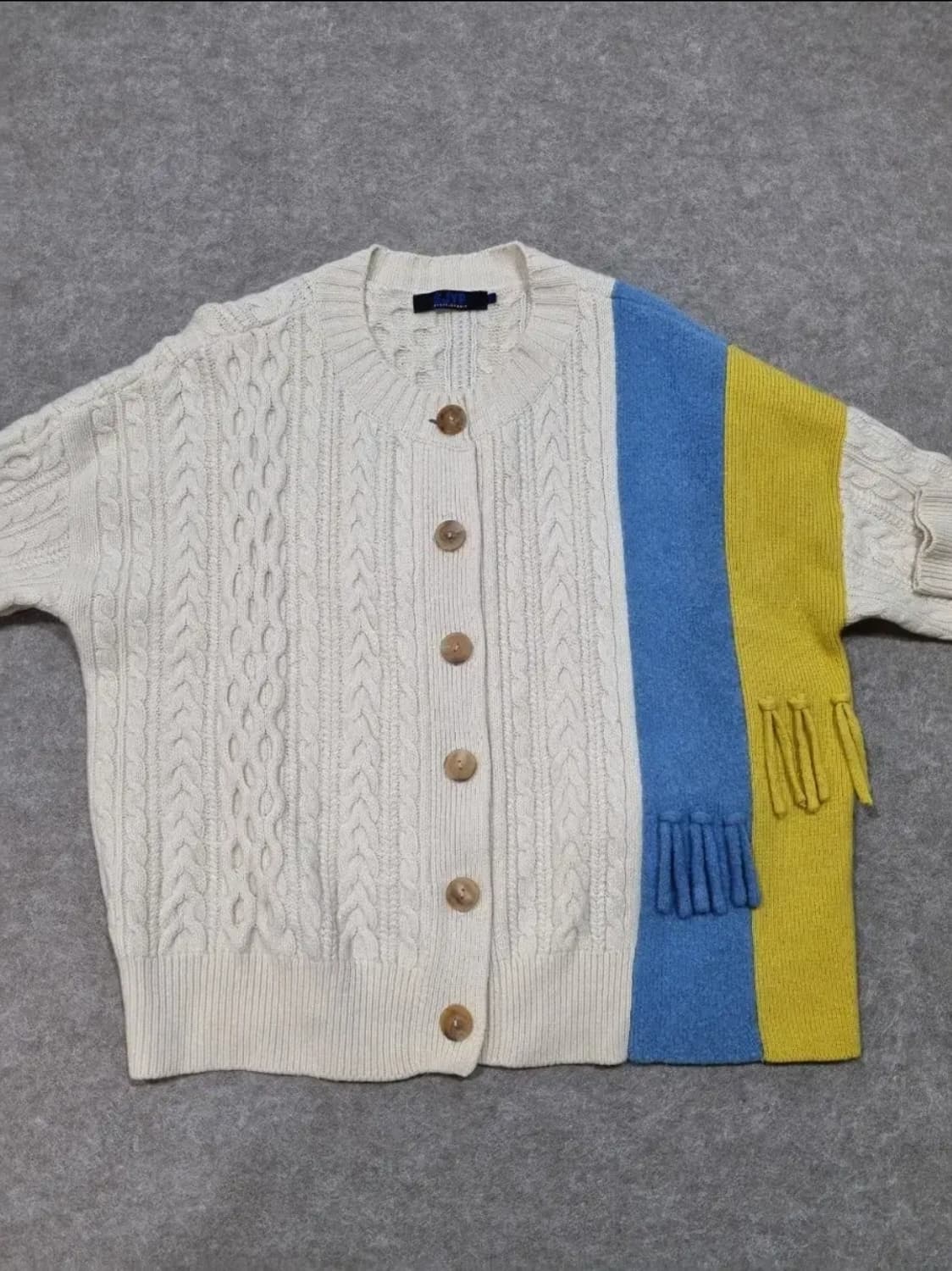 여성 55size SJYP 케이블 가디건 상품이미지6