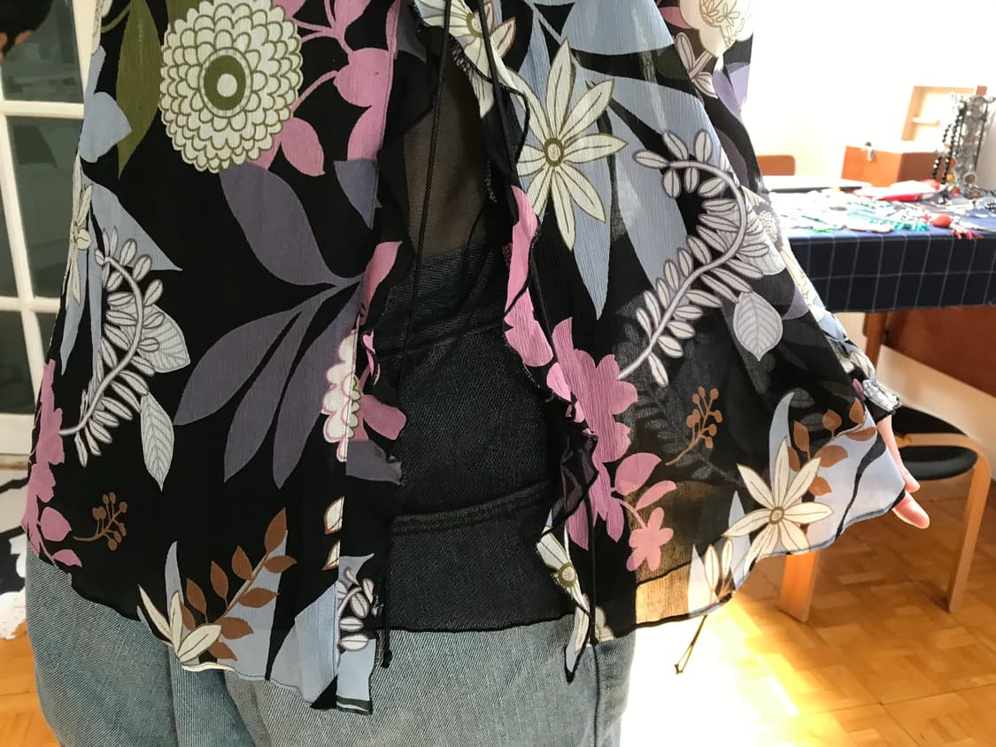 vintage pattern blouse 상품이미지6