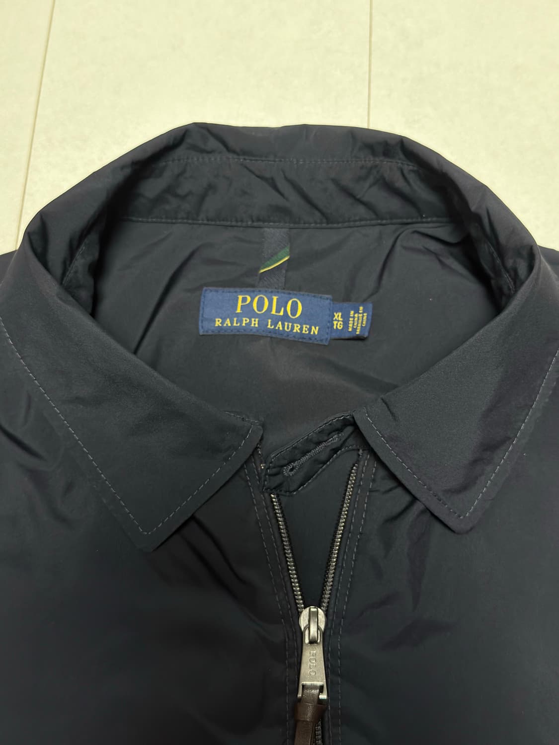 폴로랄프로렌 나일론 블루종자켓 Xl 다크네이비 / 헤링턴 바이스윙 베이퍼 상품이미지2