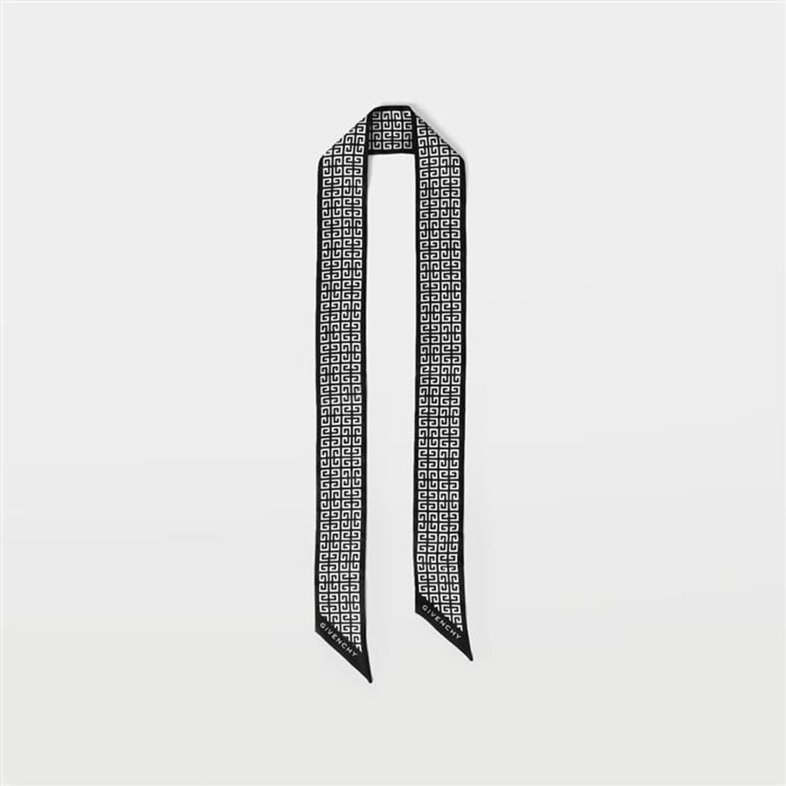 새상품 지방시 로고 실크스카프 상품이미지3