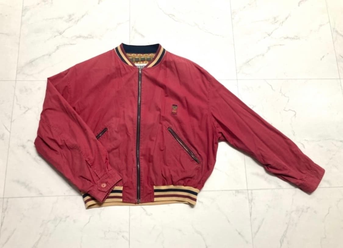 90s 아이스버그 코튼 블루종 봄버 자켓 105-110 상품이미지3