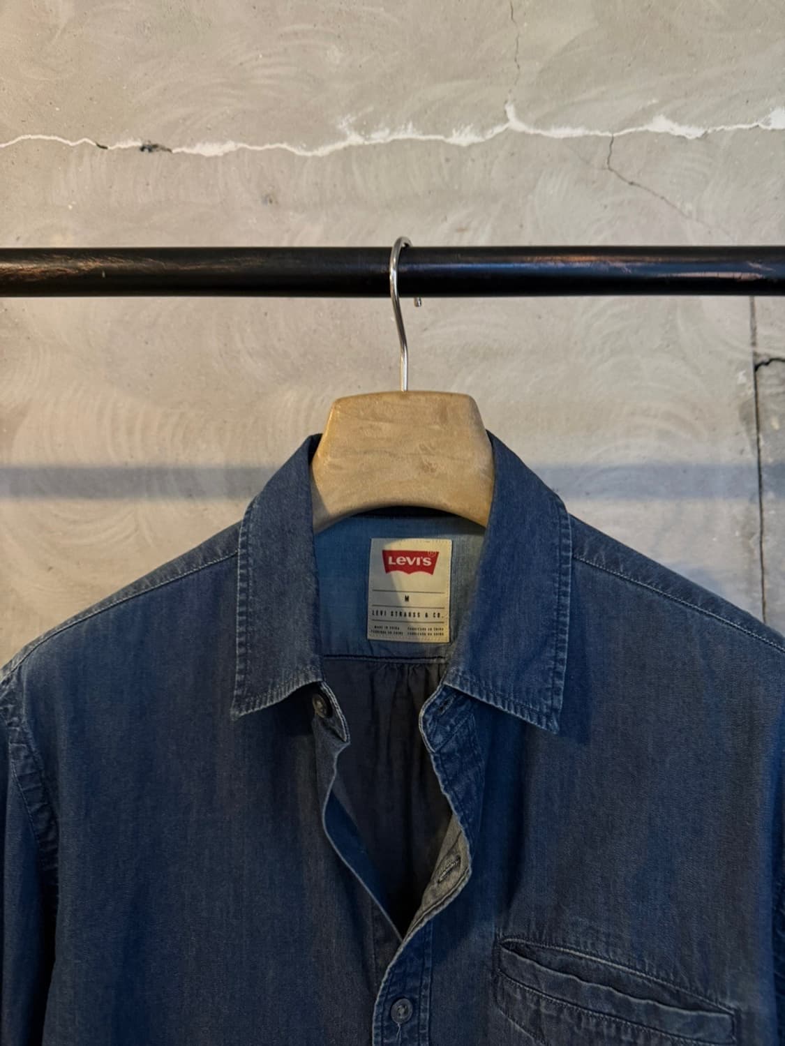 리바이스 데님 셔츠 100 상품이미지5