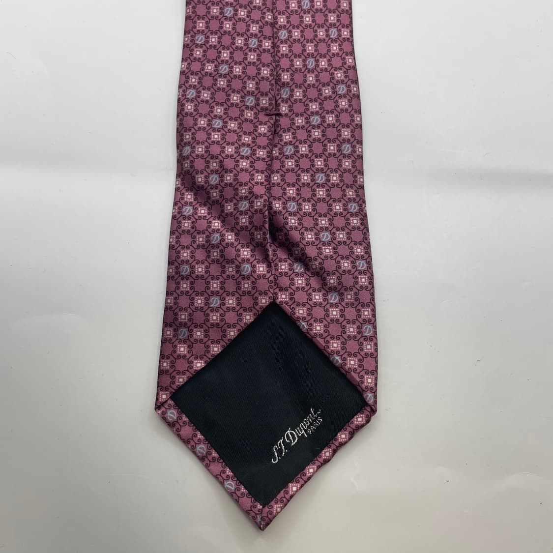 763) (S.T DUPONT) 듀퐁 패턴 넥타이 상품이미지4