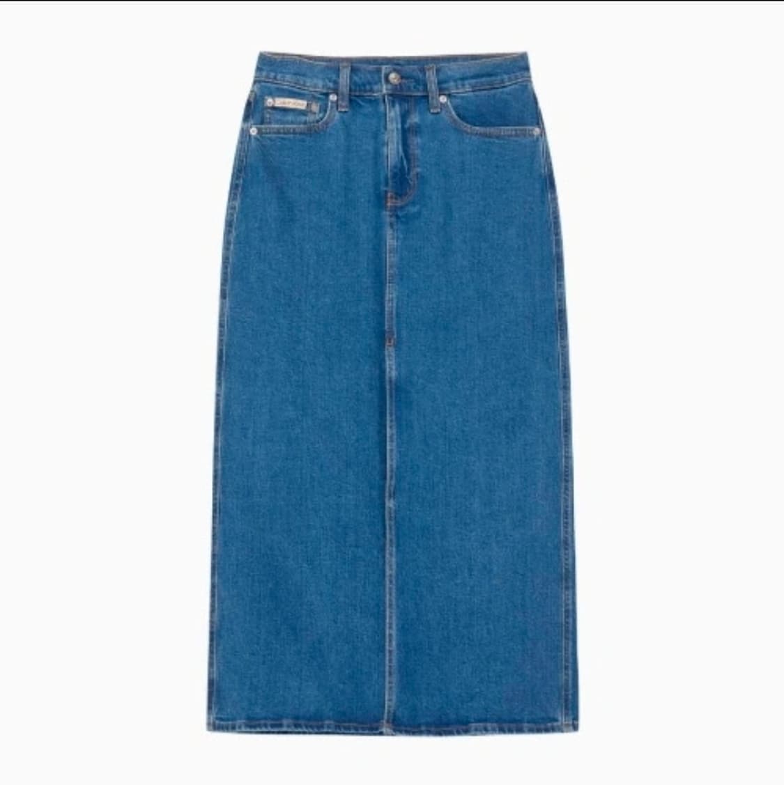 캘빈클라인 여성 데님 맥시 스커트 상품이미지1