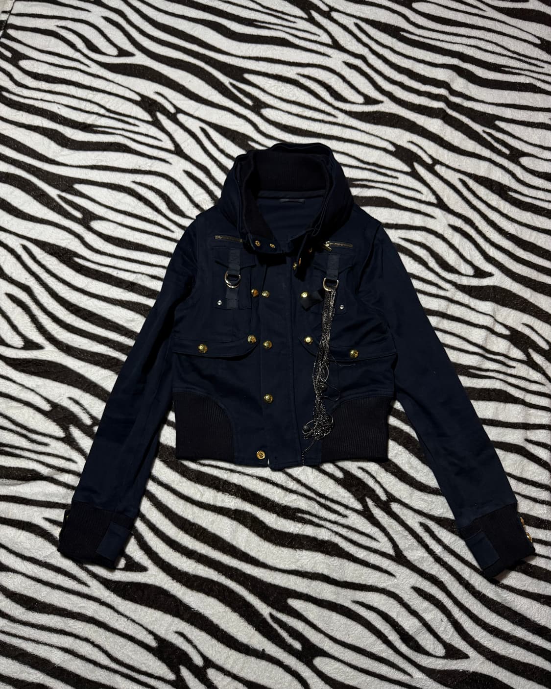 Mars gimmick gold button jacket 상품이미지5