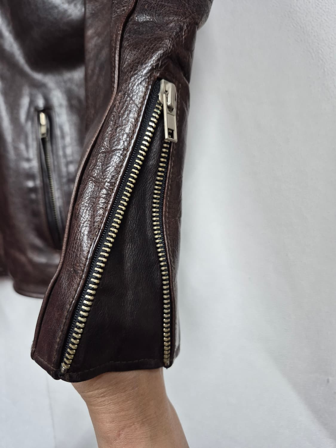 바이크 소가죽 자켓 상품이미지5