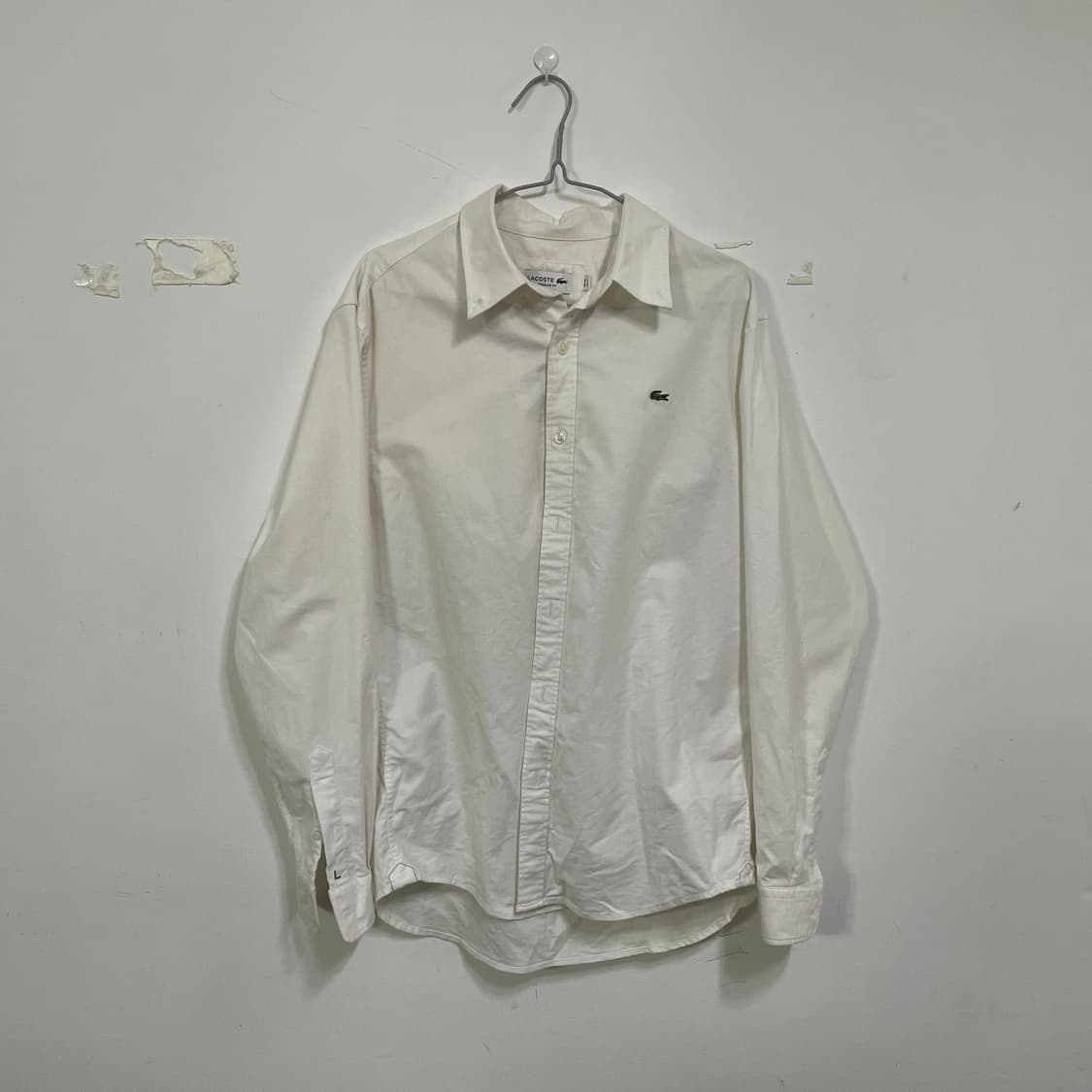 라코스테 화이트 셔츠 상품이미지1