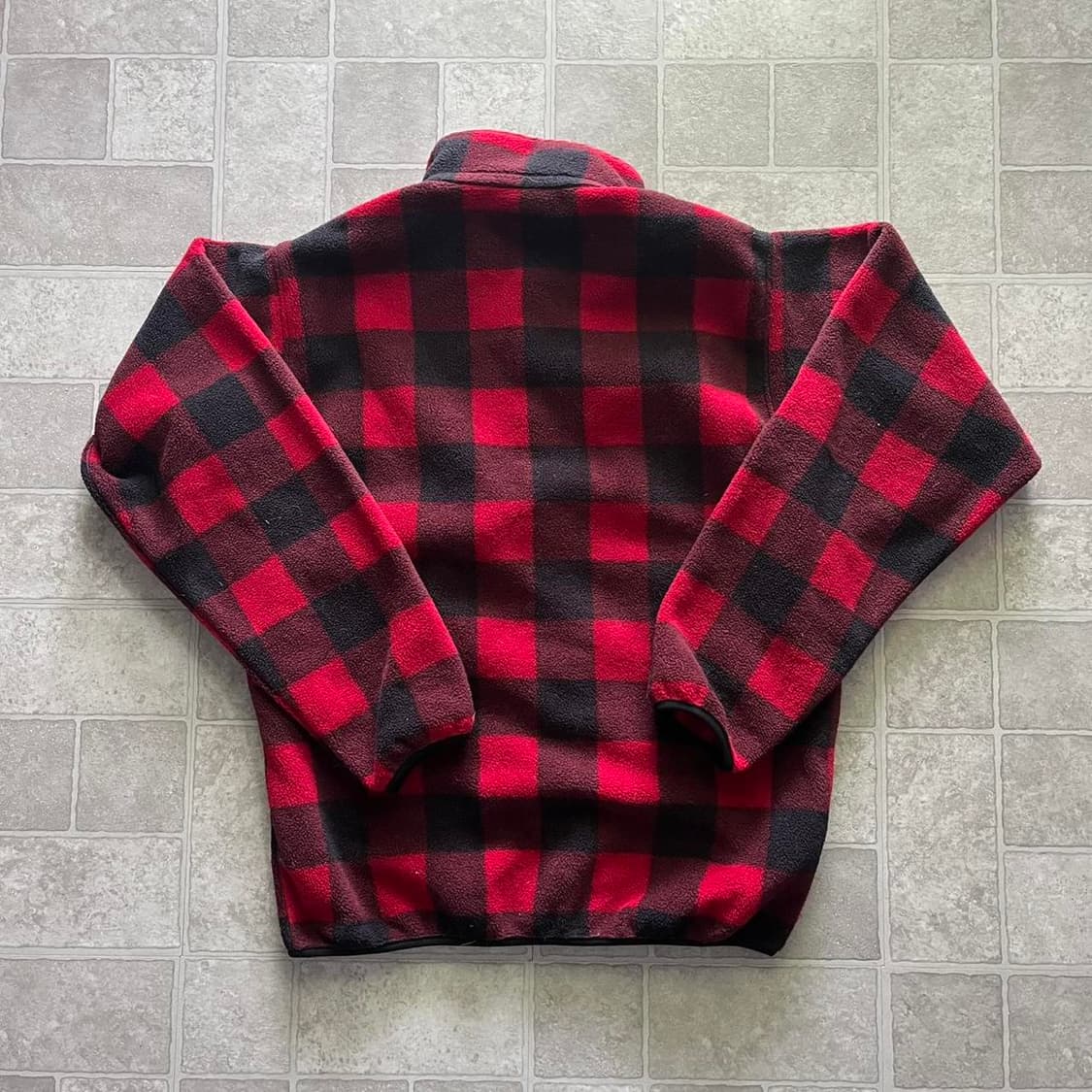 16FW 파타고니아 클래식 신칠라 스냅-티 플리스 풀오버 버팔로 레드체크 상품이미지3