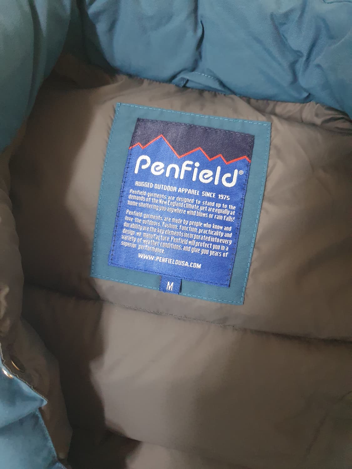 펜필드 Penfield 패딩 조끼 M size블루 상품이미지3