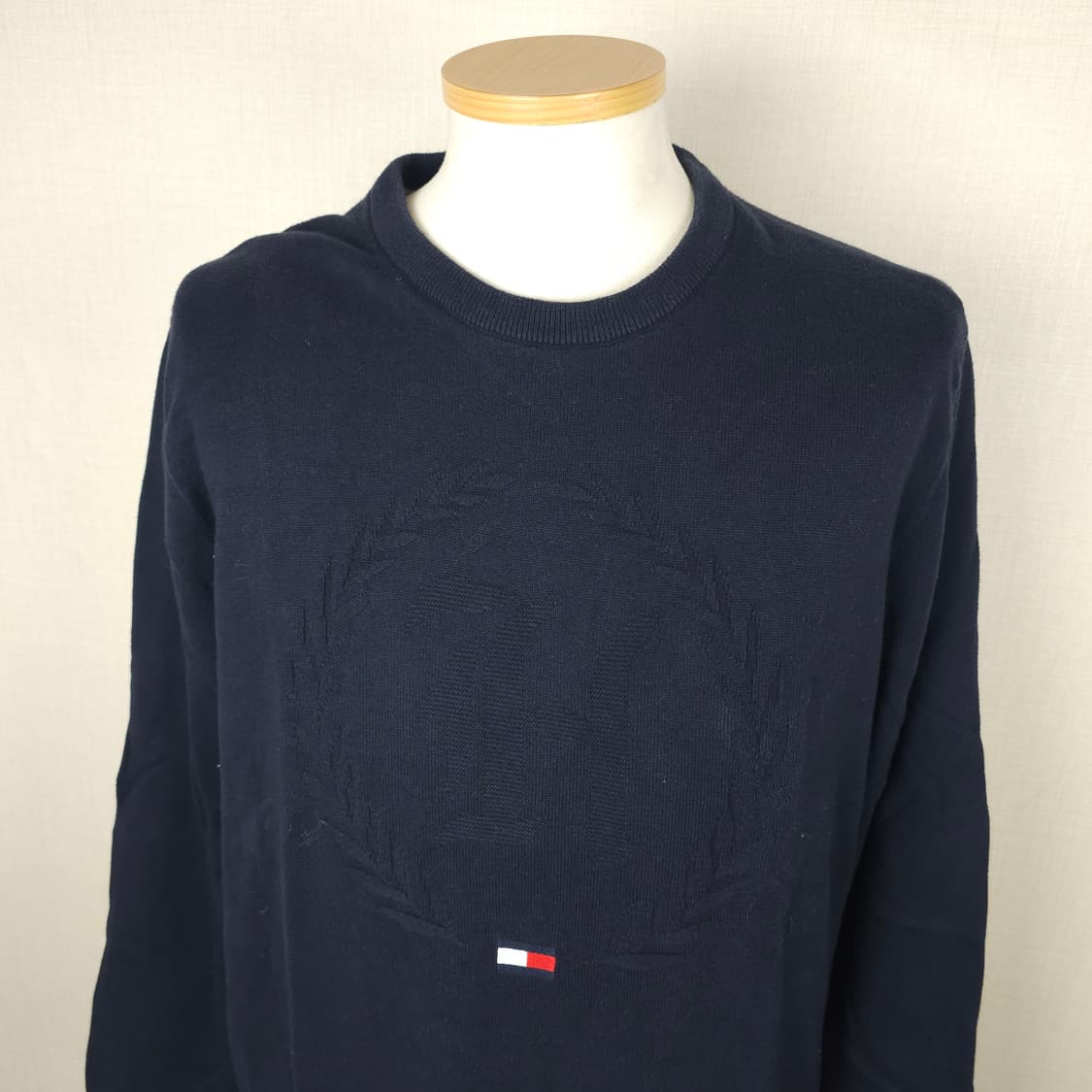 타미힐피거 라운드니트티 남자95사이즈  상품이미지2