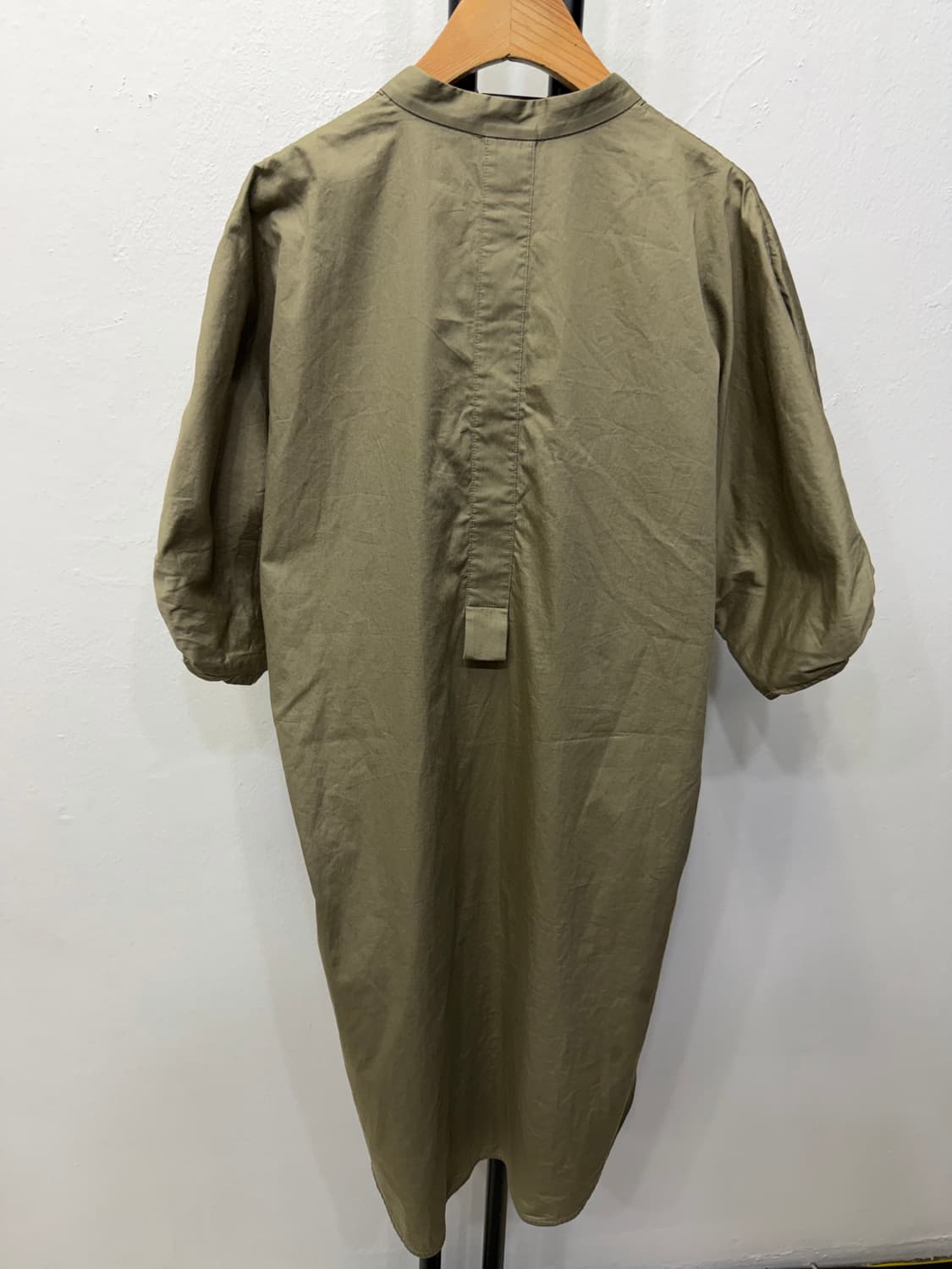 정품) COS 코스 루즈핏 카키색 블라우스 원피스 36 상품이미지4