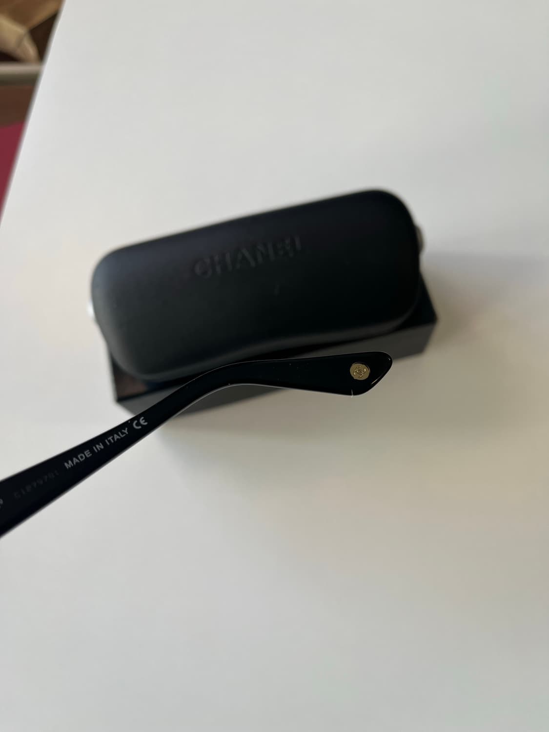 샤넬 빈티지 90‘s chanel mod.5007 블랙 선글라스 상품이미지8