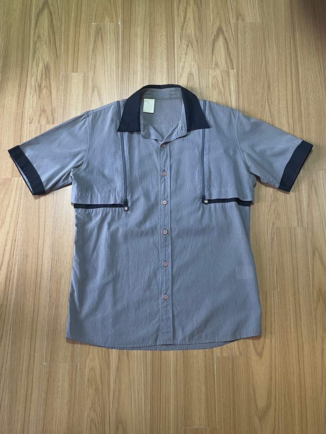 N.hoolywood 07S/S 2way 반팔셔츠 상품이미지1