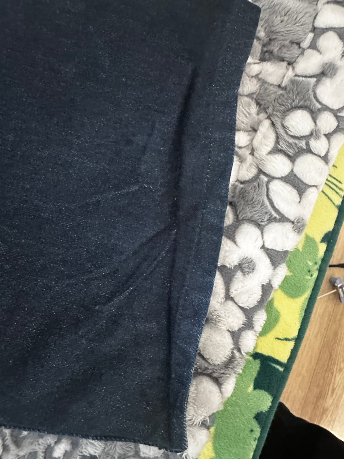 해칭룸 와이드 커브드진 인디고 3사이즈 팝니다. 상품이미지4