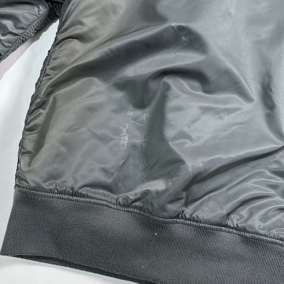 알파인더스트리 그레이 후드 ma-1 자켓 상품이미지6