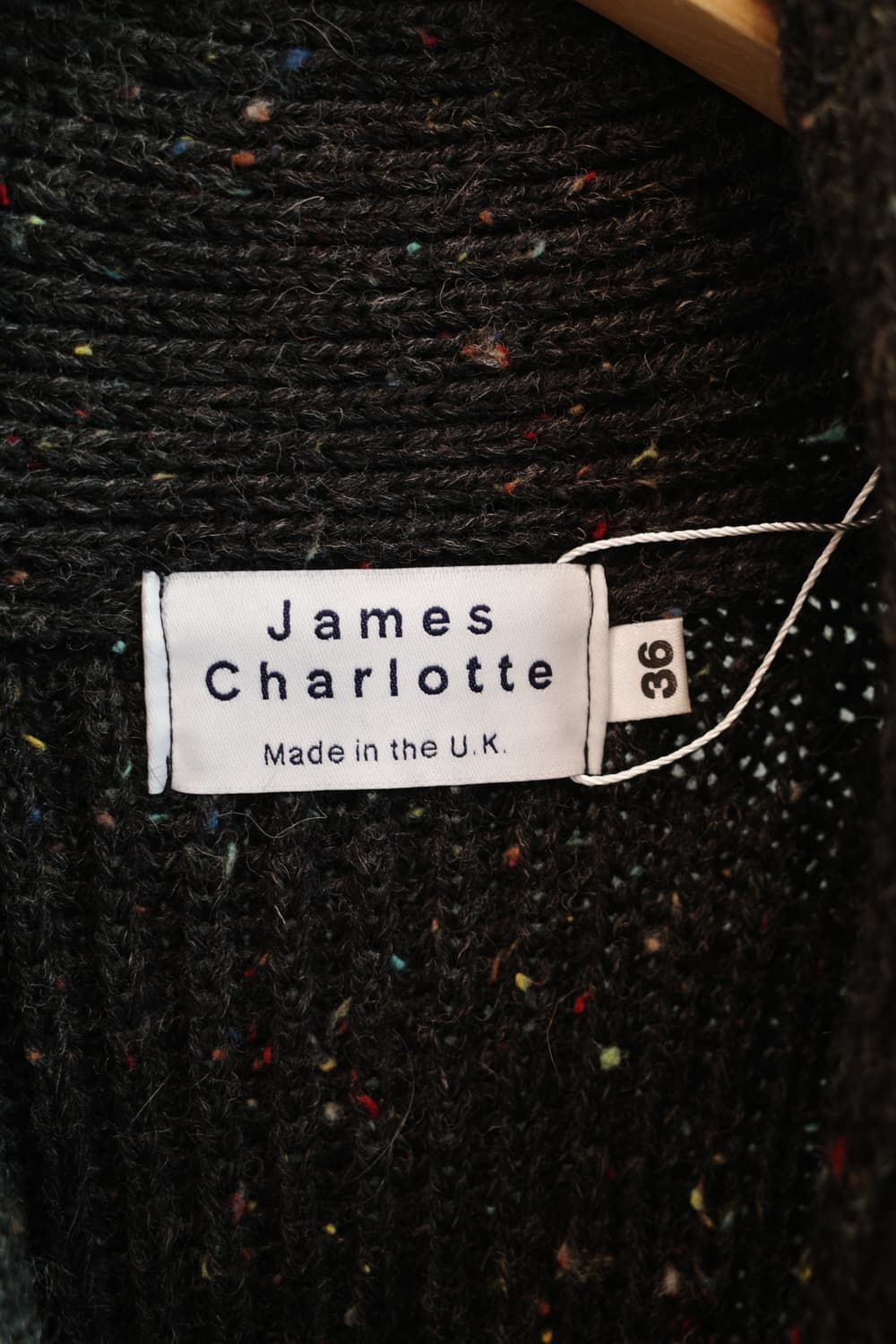 James Charlotte 멜란지 울 가디건 (MADE IN U.K) 상품이미지3